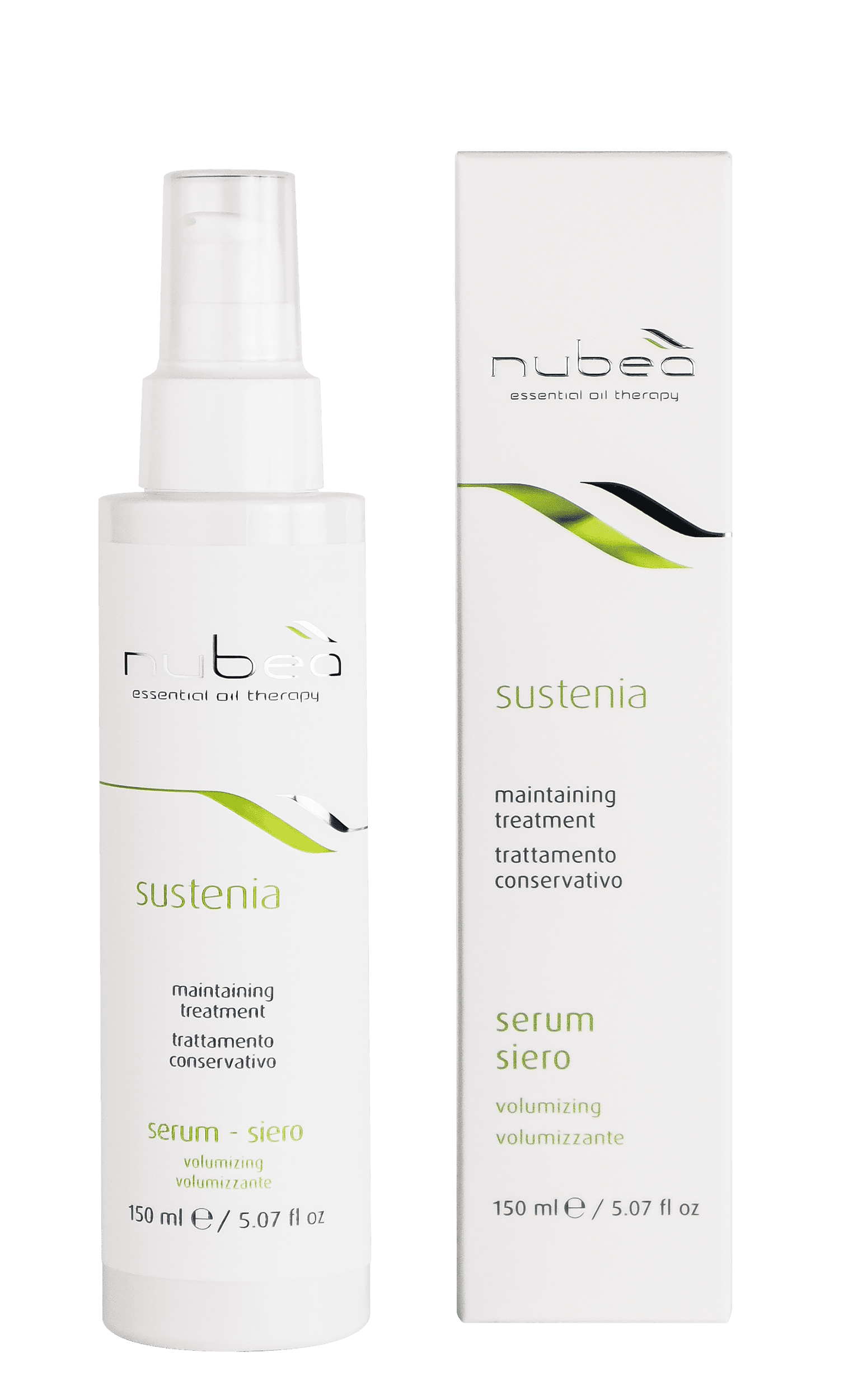 Nubeà - Sustenia - Siero Volumizzante e Corporizzante