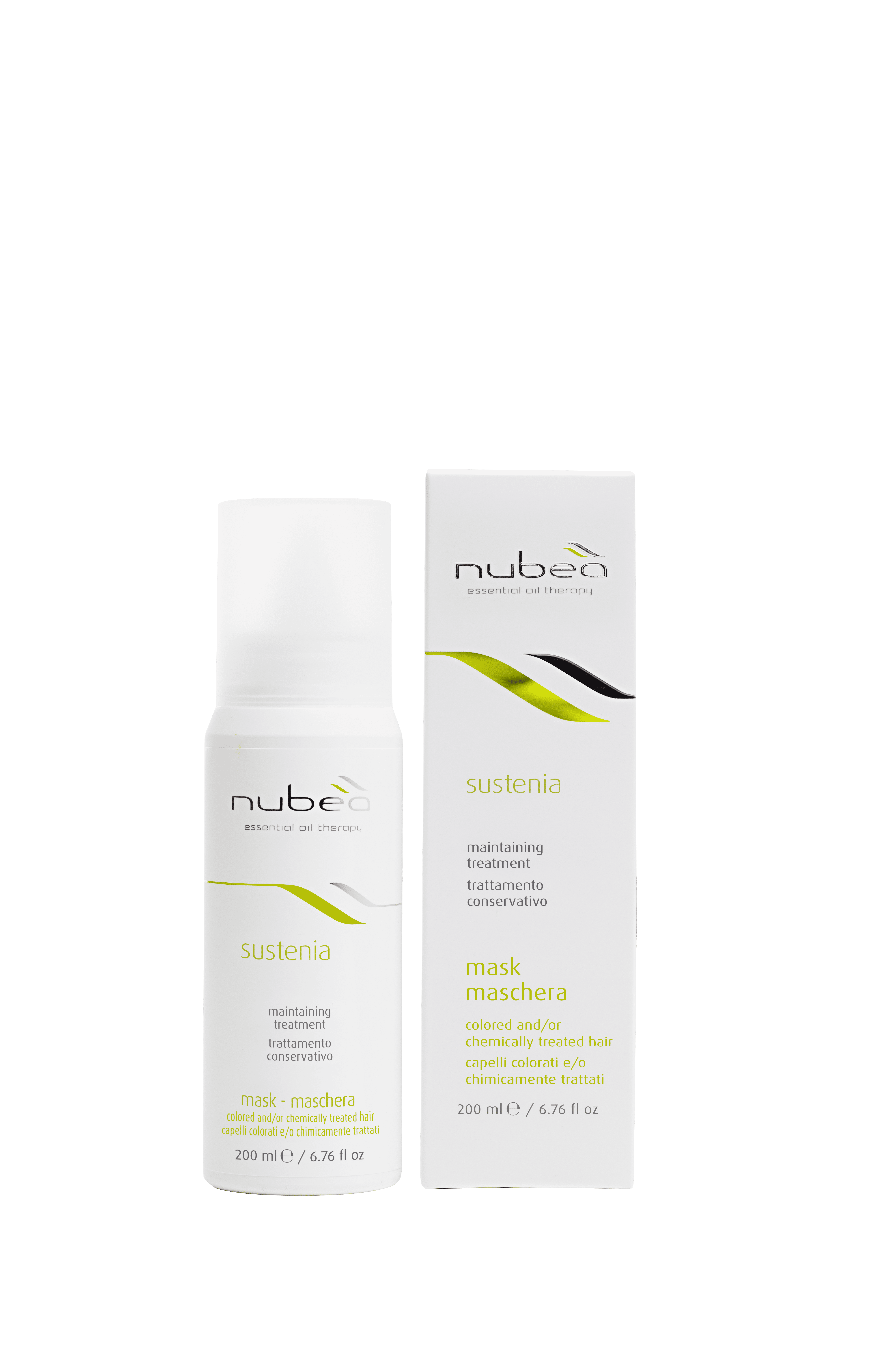 Nubeà - Sustenia - Maschera Capelli Colorati e/o Trattati